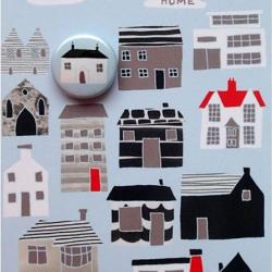 Happy New Home Badge Card by Lindsay Marsden
