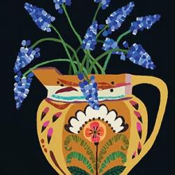 Muscari Flowers by Brie Harrison