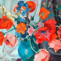Poppies by Roger Fry