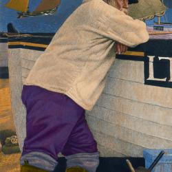 The Old Fisherman by Joseph Southall