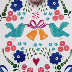 Wedding Bells - Badge Card by Lindsay Marsden