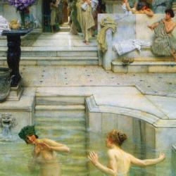 A Favourite Custom - Lawrence Alma-Tadema