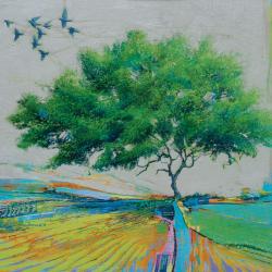 Nine Birds and a Single Tree by Daniel Cole SWLA