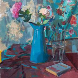 Peonies and Patterns by Alex Fowler NEAC