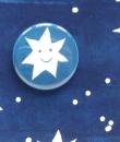 Happy Stars Badge Card Badge by Lindsay Marsden